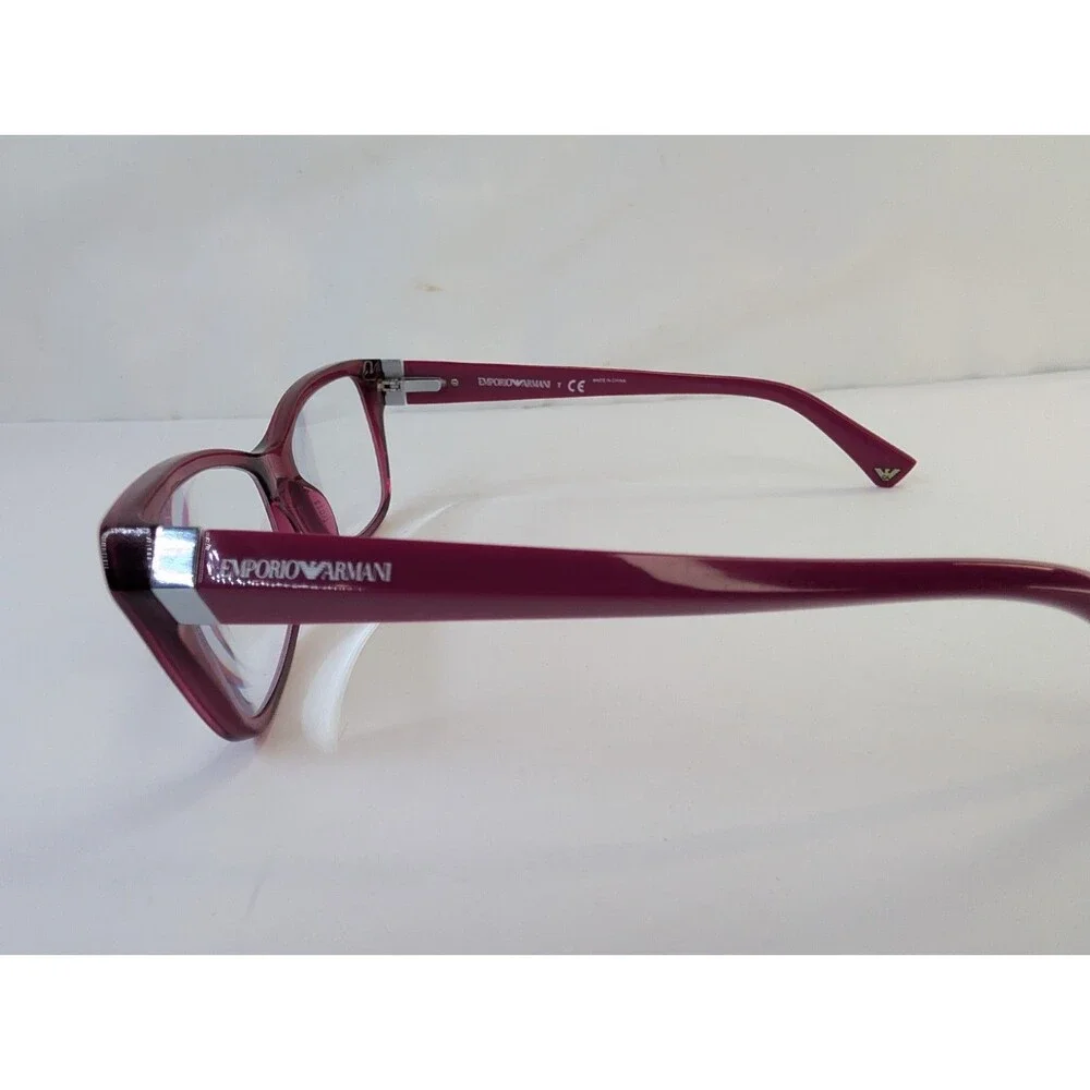 Emporio Armani EA 3023 5199 Cyclamen Purple Eyeglasses Frames 52-17-140 Ex Cond